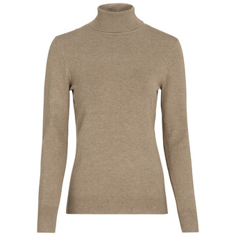 Damen Rollkragenpullover aus Feinstrick