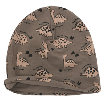 Baby Mütze mit Dino-Motiven