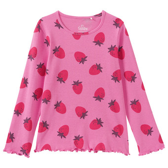 Meisjesshirt met lange mouwen
