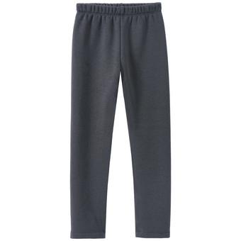 Effen thermische leggings voor meisjes