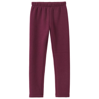 Effen thermische leggings voor meisjes