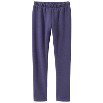 Effen thermische leggings voor meisjes