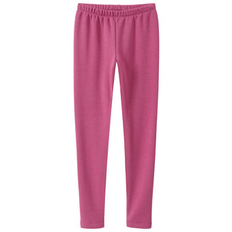 Effen thermische leggings voor meisjes
