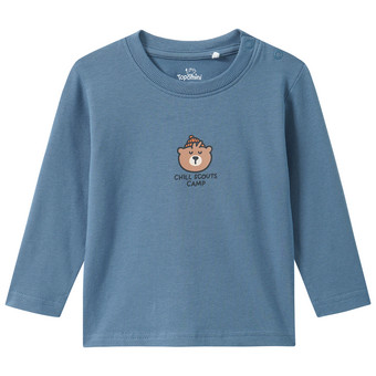 Baby-shirt met lange mouwen en print