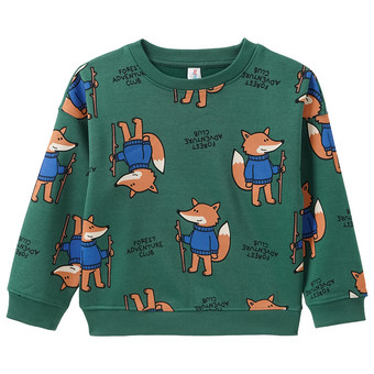 Jungen Sweatshirt mit Allover-Print