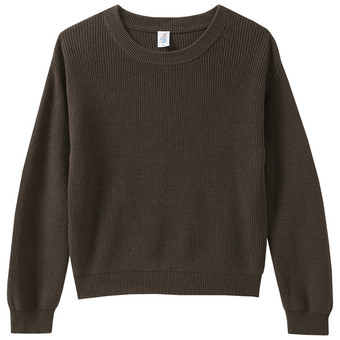Jungen Strickpullover unifarben
