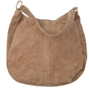 Damen Wildledertasche im Hobo-Style