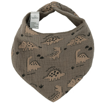 Baby Musselin-Bandana mit Frottee-Innenseite