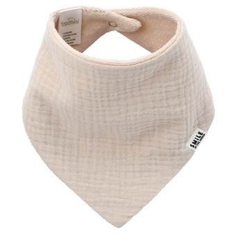 Baby Musselin-Bandana mit Frottee-Innenseite