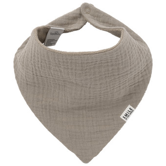 Baby Musselin-Bandana mit Frottee-Innenseite
