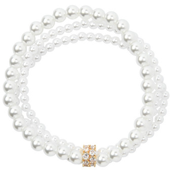 Damen Armband mit Perlen