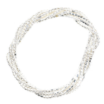 Damen Armband mit Glitzersteinchen