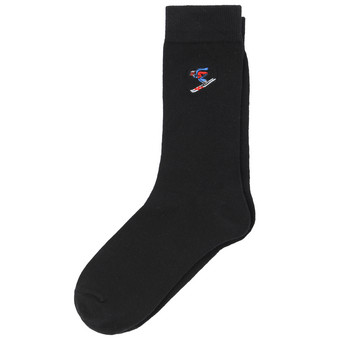 1 Paar Herren Socken mit Stickerei