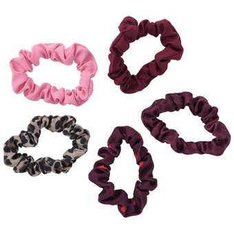 Set van 5 haarelastiekjes