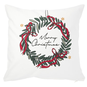 Kissenhülle im weihnachtlichen Design