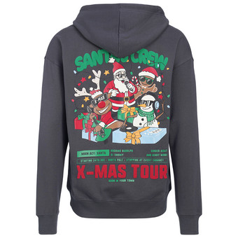 Herren Weihnachtshoodie mit Rückenprint