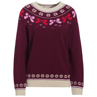 Damen Weihnachtspullover mit Motiven