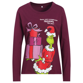 The Grinch Weihnachtsshirt mit Print