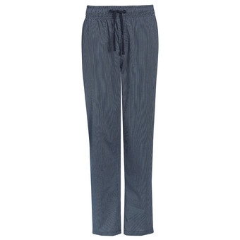 Herren Schlafhose mit Streifen-Muster