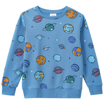 Jungen Sweatshirt mit Weltall-Prints