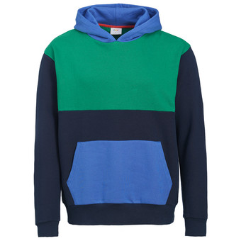Herren Hoodie mit Farbteilern