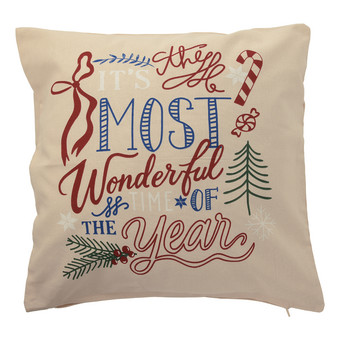 Kissenhülle im weihnachtlichen Design