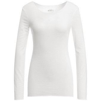 Damesonderhemd in effen kleuren