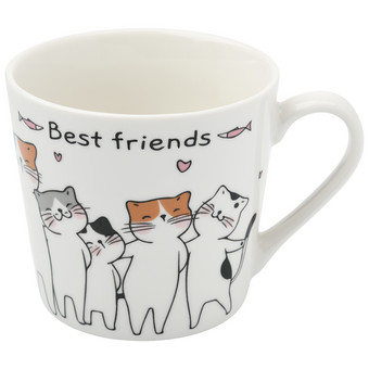 Tasse mit Katzen-Motiv
