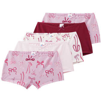 5 Mädchen Pantys in verschiedenen Dessins