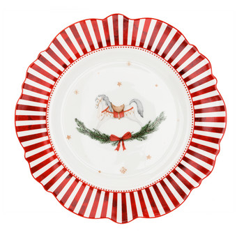 Teller im weihnachtlichen Design