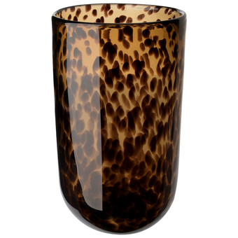 Große Vase in Leo-Optik
