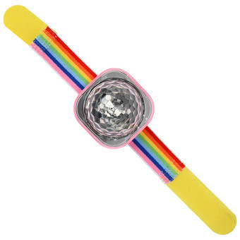 Discokugel Armband wiederaufladbar