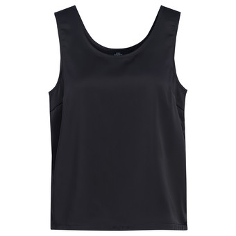 Damen Satin-Top mit breiten Trägern