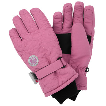 Mädchen Handschuhe mit Stickerei