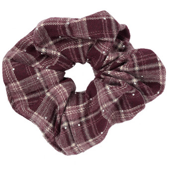 Scrunchie mit Karomuster