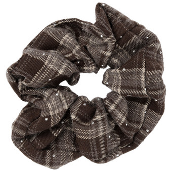 Scrunchie mit Karomuster