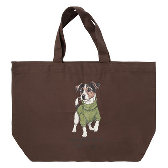 Canvas-Shopper mit Print