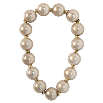 Damen Armband mit großen Perlen
