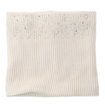 Mädchen Snood mit Glitzersteinchen
