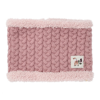 Baby Snood mit Zopfmuster