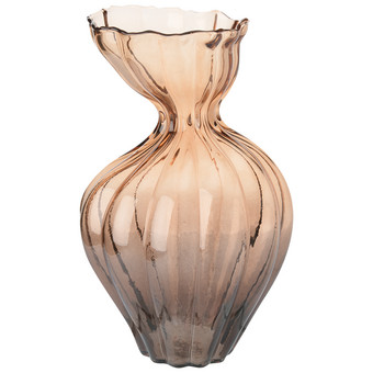 Vase in bauchiger Form