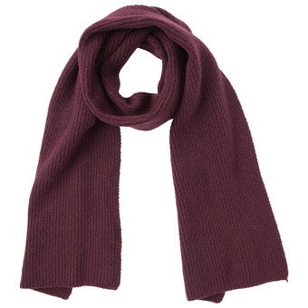 Damen Strickschal mit Rippstruktur