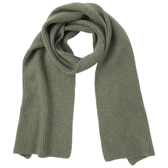 Damen Strickschal mit Rippstruktur