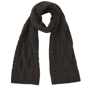 Damen Winterschal mit Zopfmuster
