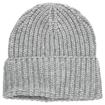 Damen Strickmütze mit Umschlag