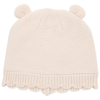 Newborn Strickmütze mit Öhrchen