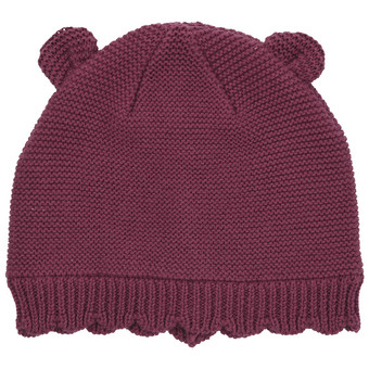 Newborn Strickmütze mit Öhrchen