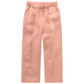 Mädchen Leinen-Hose mit Tunnelzug