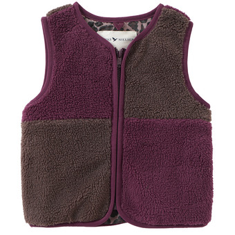 Kinder-teddyvest met scheidingsstuk