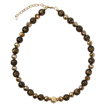 Damesketting met parels